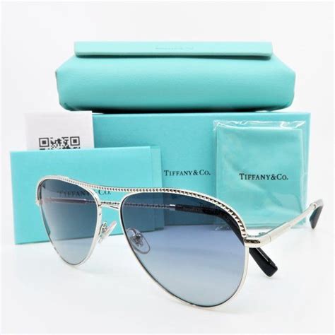 tiffany pilot sunglasses|tiffany aviator sunglasses silver.